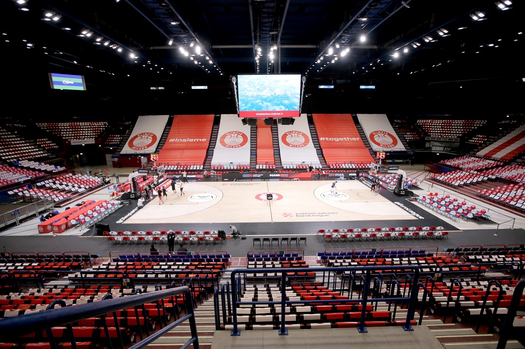 Le Final Eight di Coppa Italia 2021 al Mediolanum Forum di Assago