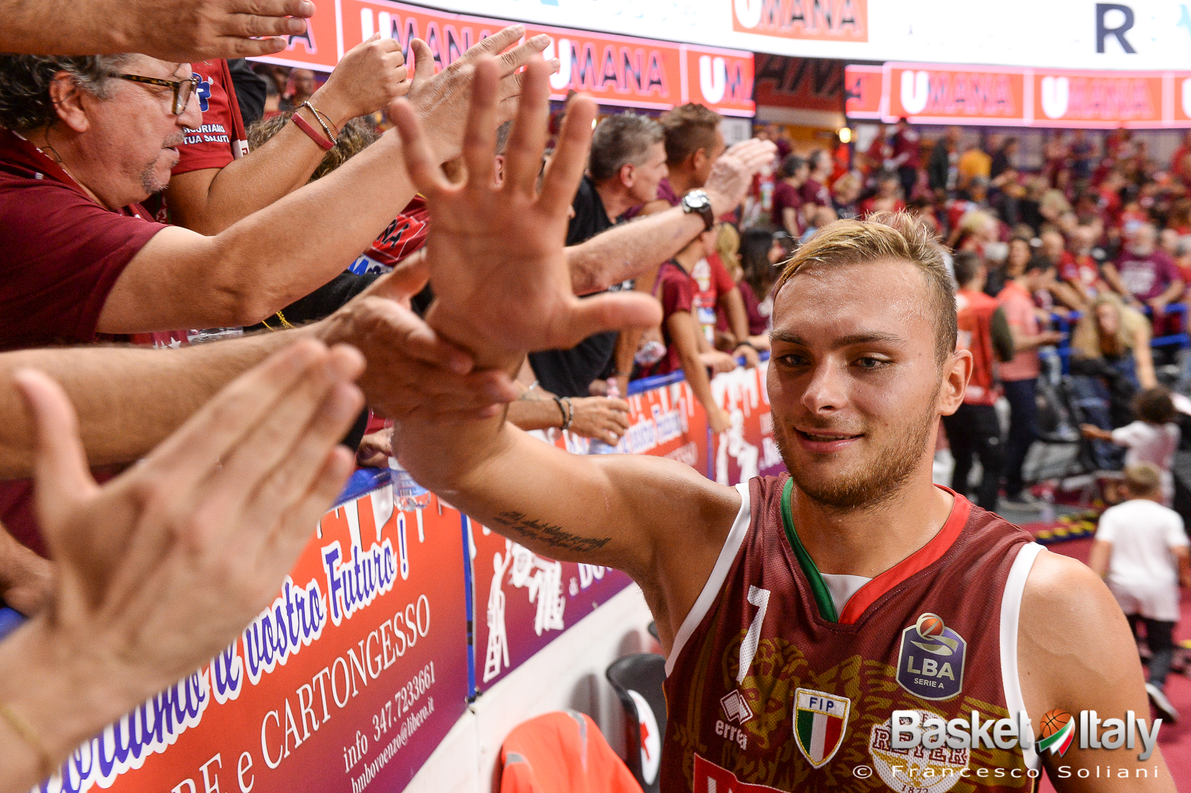 Reyer Venezia, sesta stagione in orogranata per Stefano Tonut