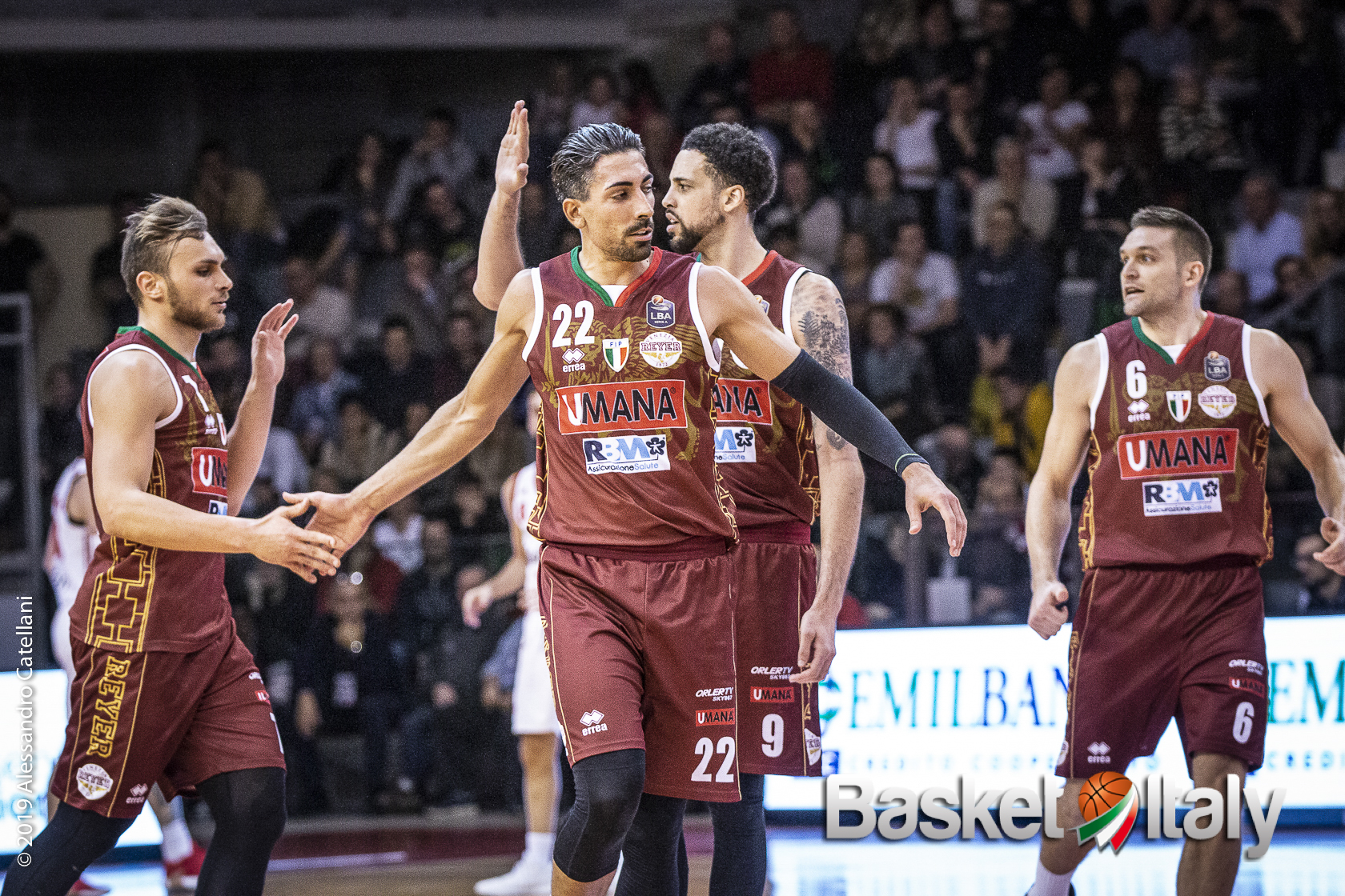 LBA: il quintetto Made In Italy della nona di campionato