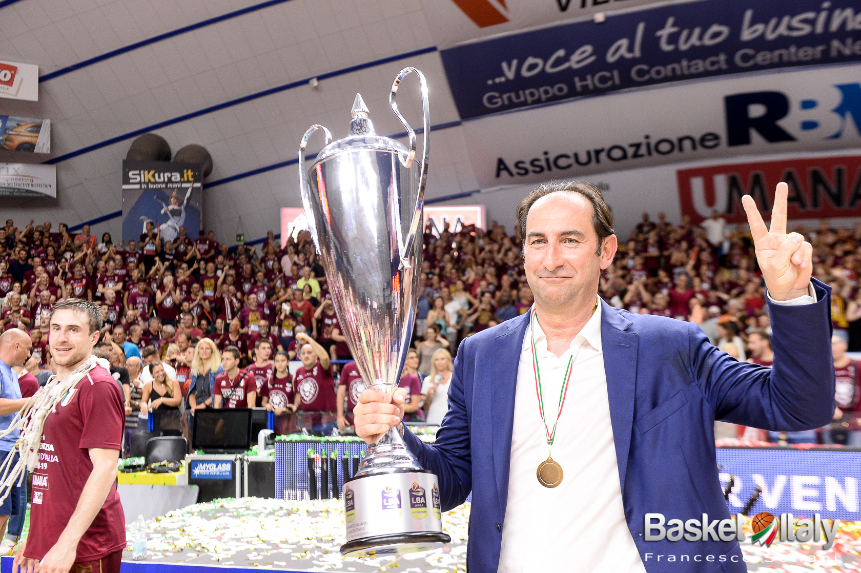 Reyer Venezia – Federico Casarin riceve il prestigioso Leone d’oro di Venezia