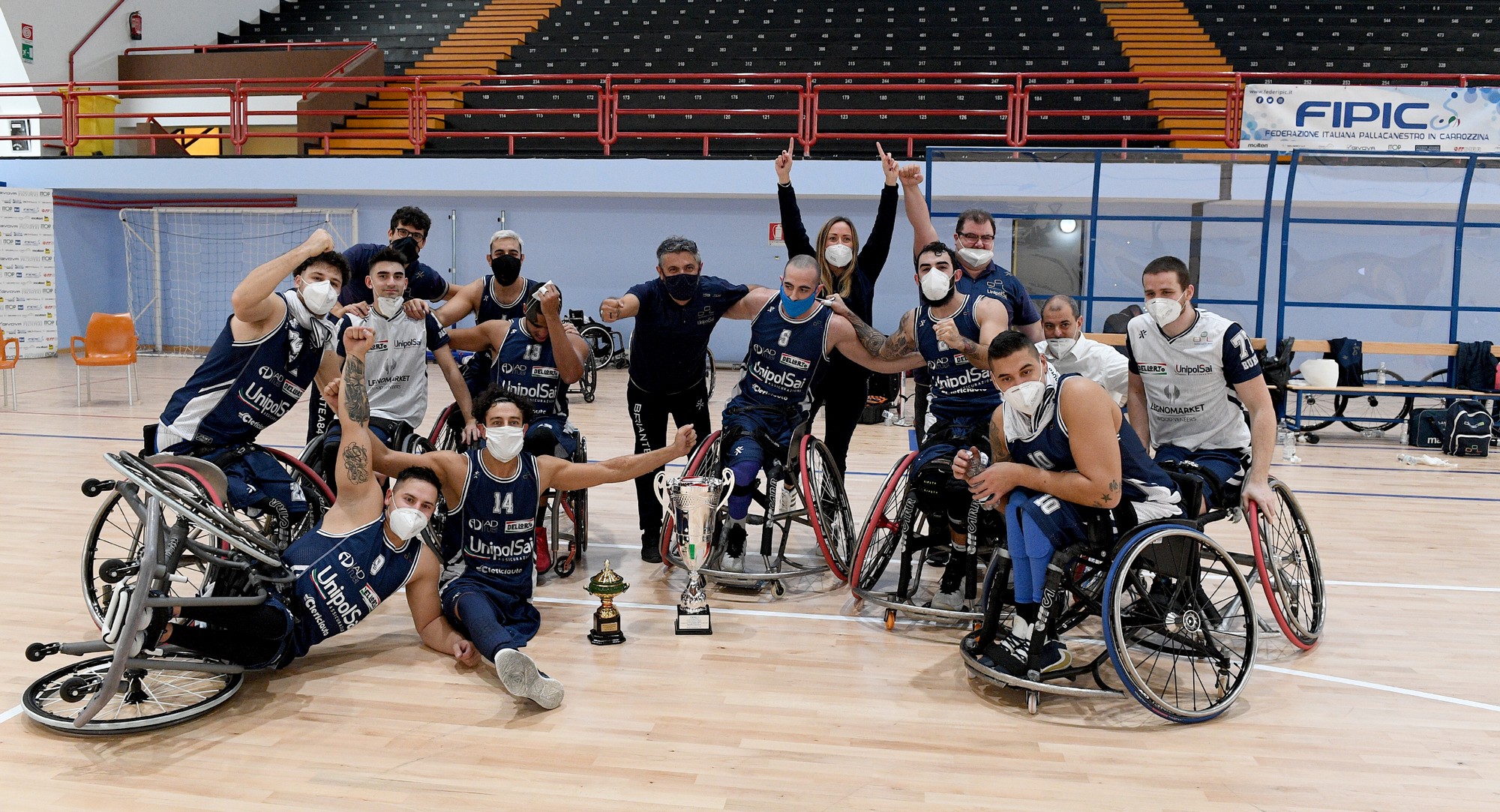 Basket in carrozzina: Briantea84 e Santo Stefano ancora contro nelle finali scudetto