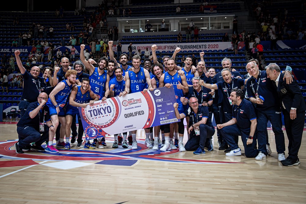 Serbia battuta a Belgrado, un’Italia GIGANTE vince 95-102 e vola alle Olimpiadi di Tokyo!!!