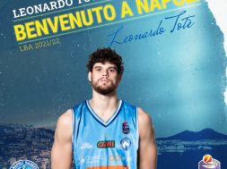 Napoli Basket, Leonardo Totè, 24-2-2022